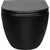 Унитаз подвесной безободковый Vincea Evo VT1-34MB с крышкой микролифт, черный матовый фото 3