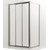 Душевое ограждение Ambassador Forsa 110x80 см 17021102NX-80NX, хром/прозрачное фото 