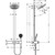 Душевая стойка с термостатом Hansgrohe Pulsify S Showerpipe 260 2jet 24240670, черный матовый - 5 Душевая стойка с термостатом Hansgrohe Pulsify S Showerpipe 260 2jet 24240670, черный матовый фото 5
