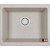 Кухонная мойка Emar EMQ-1555.P, барит, Цвет производителя: барит фото 