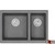 Кухонная мойка Emar EMQ-2665.PL, антрацит фото 