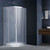 Душевое ограждение Vincea Alpha 90x90 см VSQ-3AL900MT, хром/текстурное -  Душевое ограждение Vincea Alpha 90x90 см VSQ-3AL900MT, хром/текстурное фото
