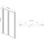 Душевая дверь Vincea Garda 90 см VDB-1G900CL, хром/прозрачное фото 5