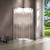 Душевое ограждение Vincea Garda 100x100 см VSQ-1G100CH, хром/шиншилла фото 