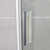 Душевое ограждение Vincea Slim-U 90x90 см VSP-2SU900CL, хром/прозрачное фото 4