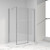 Душевое ограждение Vincea Orta 100x90 см VSR-1O9010CL, хром/прозрачное фото 