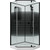 Душевое кабина Grossman Classic 100 см GR270D, чёрный/узор -  Душевое кабина Grossman Classic 100 см GR270D, чёрный/узор фото