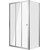 Душевое ограждение Grossman Falcon 110x100 см GR-D110-P100Fa, хром/прозрачное фото 