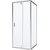 Душевое ограждение Niagara Nova 80x80 см NG-63-8A-NG-A80, хром/прозрачное фото 2