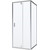 Душевое ограждение Niagara Nova 80x90 см NG-63-8A-NG-A90, хром/прозрачное фото 2