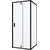Душевое ограждение Niagara Nova 90x100 см NG-83-9AB-NG-A100B, черный/прозрачное фото 2