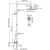 Душевая стойка с термостатом WasserKraft A188.067.058.WM Thermo, белый - 8 Душевая стойка с термостатом WasserKraft A188.067.058.WM Thermo, белый фото 8
