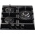 Газовая варочная поверхность Zigmund & Shtain M 26.4 B (чёрное стекло) фото 2