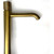 Смеситель для раковины высокий Paini Cox Grip 7GPJ205OLL, золото матовое фото 5