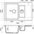 Кухонная мойка Omoikiri Daisen 78-2T PL 4993533, пластина, Цвет производителя: платина - 2 Кухонная мойка Omoikiri Daisen 78-2T PL 4993533, пластина, Цвет производителя: платина фото 2