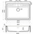 Кухонная мойка Omoikiri Kinokawa 90 WH 4993853, белый, Цвет производителя: белый - 6 Кухонная мойка Omoikiri Kinokawa 90 WH 4993853, белый, Цвет производителя: белый фото 6