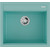 Кухонная мойка Omoikiri Kitagawa 57 AZ 4993300, azur blue матовый, Цвет производителя: azur blue матовый -  Кухонная мойка Omoikiri Kitagawa 57 AZ 4993300, azur blue матовый, Цвет производителя: azur blue матовый фото