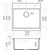 Кухонная мойка Omoikiri Kitagawa 57 AZ 4993300, azur blue матовый, Цвет производителя: azur blue матовый - 2 Кухонная мойка Omoikiri Kitagawa 57 AZ 4993300, azur blue матовый, Цвет производителя: azur blue матовый фото 2