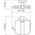 Держатель для туалетной бумаги WasserKraft Nau K-7725 - 3 Держатель для туалетной бумаги WasserKraft Nau K-7725 фото 3