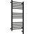 Полотенцесушитель электрический Сунержа Богема 3.0 П14 800x400 мм (прямая перемычка) 31-5805-8040 R, чёрный матовый фото 