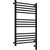Полотенцесушитель электрический Сунержа Богема 3.0 П14 800x500 мм (прямая перемычка) 31-5805-8050 R, чёрный матовый фото 