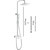 Душевая стойка Haiba HB24505-8, белый/хром фото 3