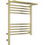 Полотенцесушитель электрический Сунержа Богема с полкой 3.0 П10 600x500 мм (прямая перемычка) 020-5806-6050 L, шампань фото 