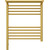 Полотенцесушитель электрический Сунержа Богема с полкой 3.0 П10 600x500 мм (прямая перемычка) 03-5806-6050 L, золото фото 2