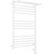 Полотенцесушитель электрический Сунержа Богема с полкой 3.0 П14 800x500 мм (прямая перемычка) 12-5807-8050 R, белый фото 