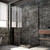 Душевое ограждение Veconi Premium Trento 140x80 см PTC40-SP-14080-GR-01-C4 (стекло 8 мм), графит/прозрачное фото 