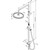 Душевая стойка Damixa Scandinavian Pure 936000300, черный - 7 Душевая стойка Damixa Scandinavian Pure 936000300, черный фото 7