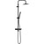 Душевая стойка с термостатом Damixa Scandinavian Pure 936760300, черный -  Душевая стойка с термостатом Damixa Scandinavian Pure 936760300, черный фото