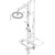 Душевая стойка с термостатом Damixa Scandinavian Pure 936760300, черный - 7 Душевая стойка с термостатом Damixa Scandinavian Pure 936760300, черный фото 7