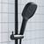 Душевая стойка Damixa Merkur 940730300, черный - 5 Душевая стойка Damixa Merkur 940730300, черный фото 5