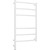 Полотенцесушитель электрический Сунержа Галант 3.0 П6 800x500 мм 12-5800-8050 L, белый фото 