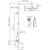 Душевая стойка с термостатом WasserKraft A188.116.101.087.CH Thermo - 3 Душевая стойка с термостатом WasserKraft A188.116.101.087.CH Thermo фото 3