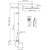 Душевая стойка с термостатом WasserKraft A188.117.101.087.CH Thermo - 3 Душевая стойка с термостатом WasserKraft A188.117.101.087.CH Thermo фото 3
