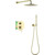 Душевая система для душа Timo Saona SX-2369/17SM, золото матовое фото 