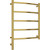 Полотенцесушитель электрический Сунержа Галант 3.0 П5 600x500 мм 03-5800-6050 L, золото фото 