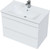 Тумба подвесная с раковиной Mirsant Next 80/2 см (раковина More 80), белый -  Тумба подвесная с раковиной Mirsant Next 80/2 см (раковина More 80), белый фото