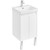 Тумба универсальная с раковиной Акватон Сканди Doors 45 см 1A278701SD010, белый матовый/белый глянцевый (ножки в комплекте) фото 