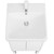 Тумба универсальная с раковиной Акватон Сканди Doors 45 см 1A278701SD010, белый матовый/белый глянцевый (ножки в комплекте) фото 4