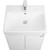 Тумба универсальная с раковиной Акватон Сканди Doors 55 см 1A278801SD010, белый матовый/белый глянцевый (ножки в комплекте) фото 7