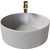 Раковина-чаша Grossman Color 40 см GR-3013GM, серый матовый фото 4