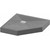 Поддон каменный Grossman Strong 90x90 см GR-S29090D, графит матовый фото 2