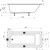 Ванна акриловая Ravak 10° Slim 170х75 см CA71300000 фото 7
