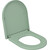 Сиденье с крышкой для унитаза Ambassador Abner микролифт 102T21001, мятный матовый фото 