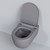 Унитаз подвесной безободковый Ambassador Abner 103T20301R, серый матовый, Цвет производителя: серый фото 11