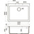 Кухонная мойка Omoikiri Bosen 61A GR 4993825, leningrad grey, Цвет производителя: Leningrad Grey - 2 Кухонная мойка Omoikiri Bosen 61A GR 4993825, leningrad grey, Цвет производителя: Leningrad Grey фото 2