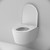 Унитаз подвесной Am.Pm Func FlashClean C8F1700SC с сиденьем микролифт фото 5